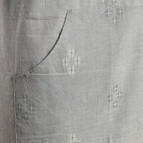  Grey Jacquard Weaving Cotton Apron with Pocket