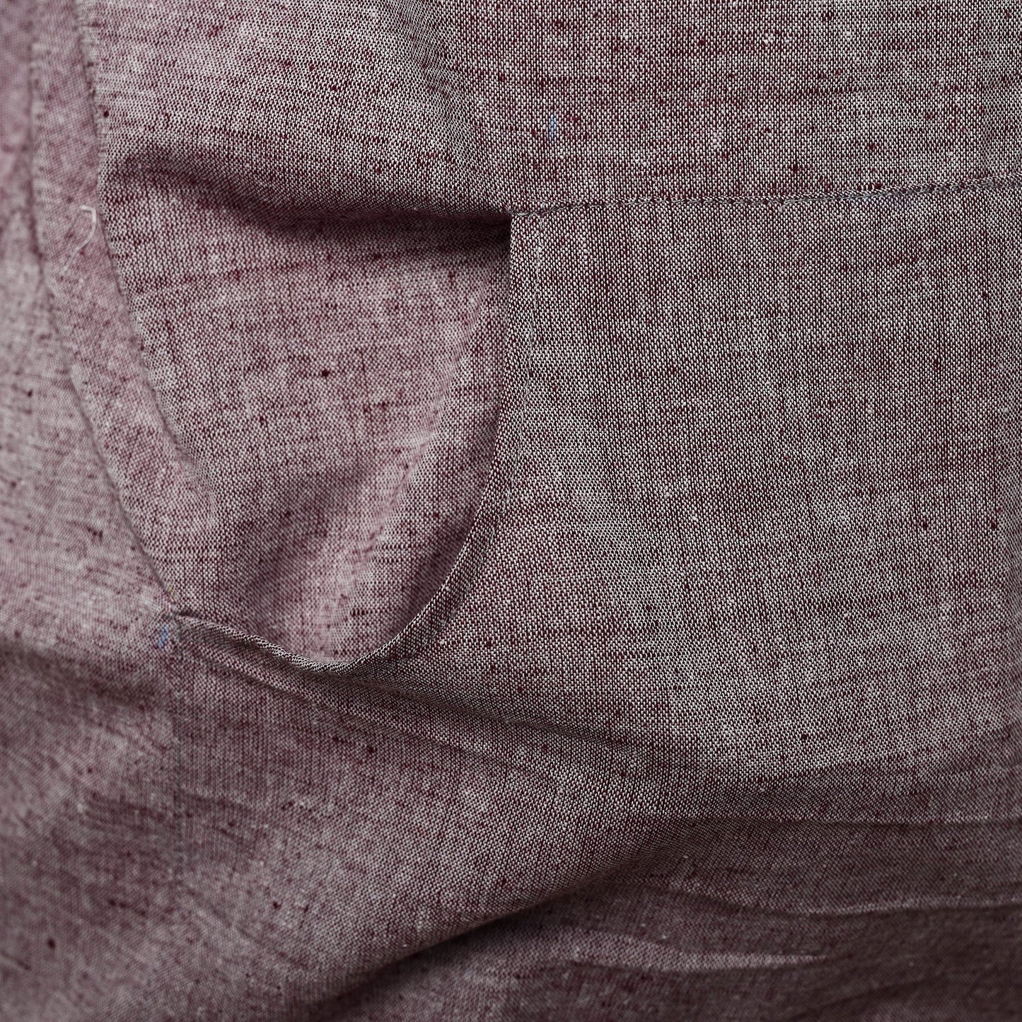Grey - jhiri handloom cotton apron with pocket 14