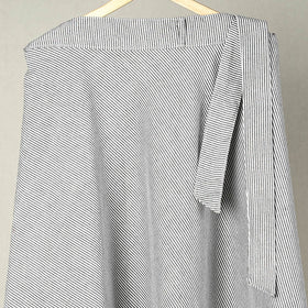  Grey Jhiri Handloom Cotton Wrap Around Plain Skirt 