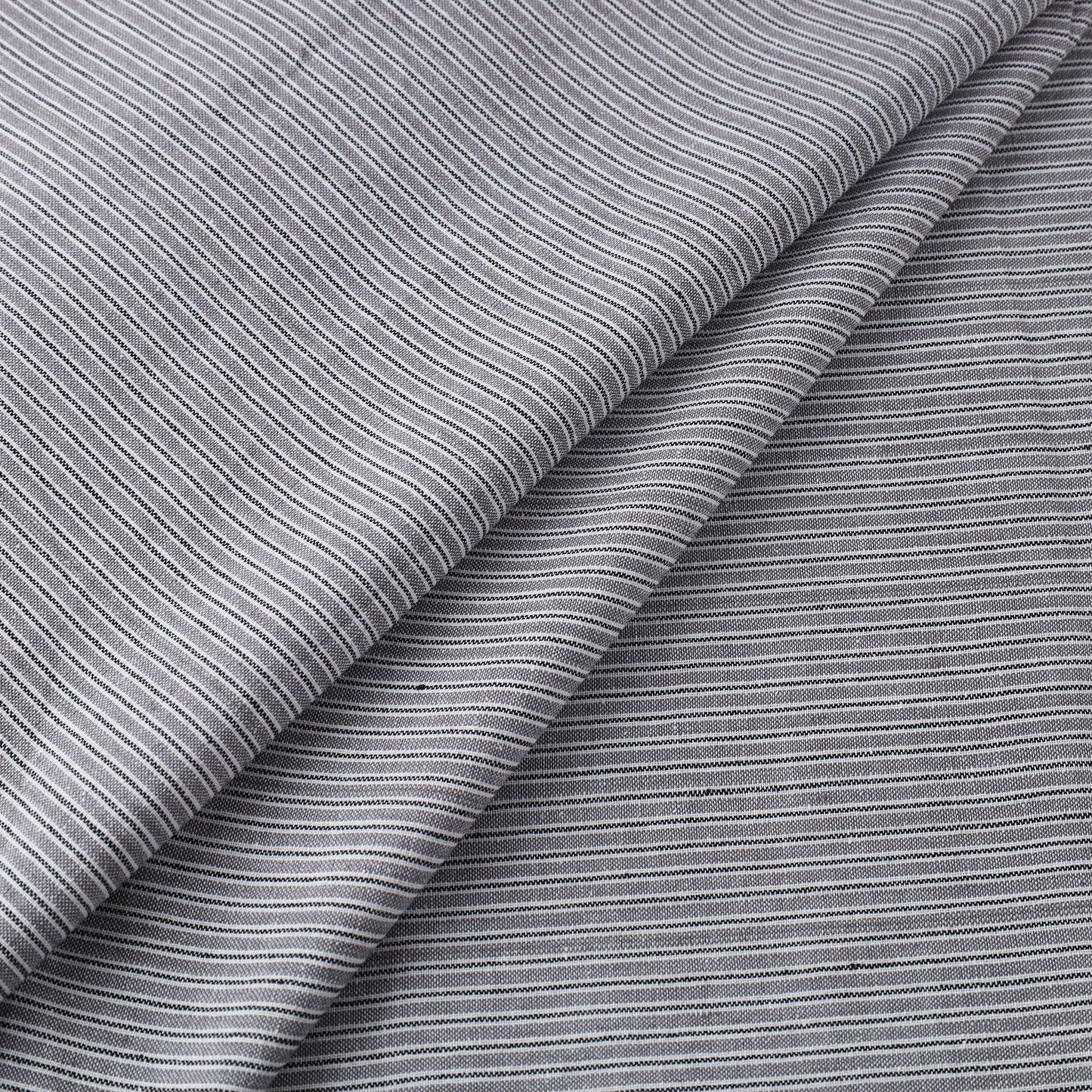  Grey Jhiri Pure Handloom Cotton Fabric