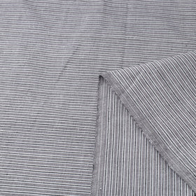  Grey Jhiri Pure Handloom Cotton Fabric