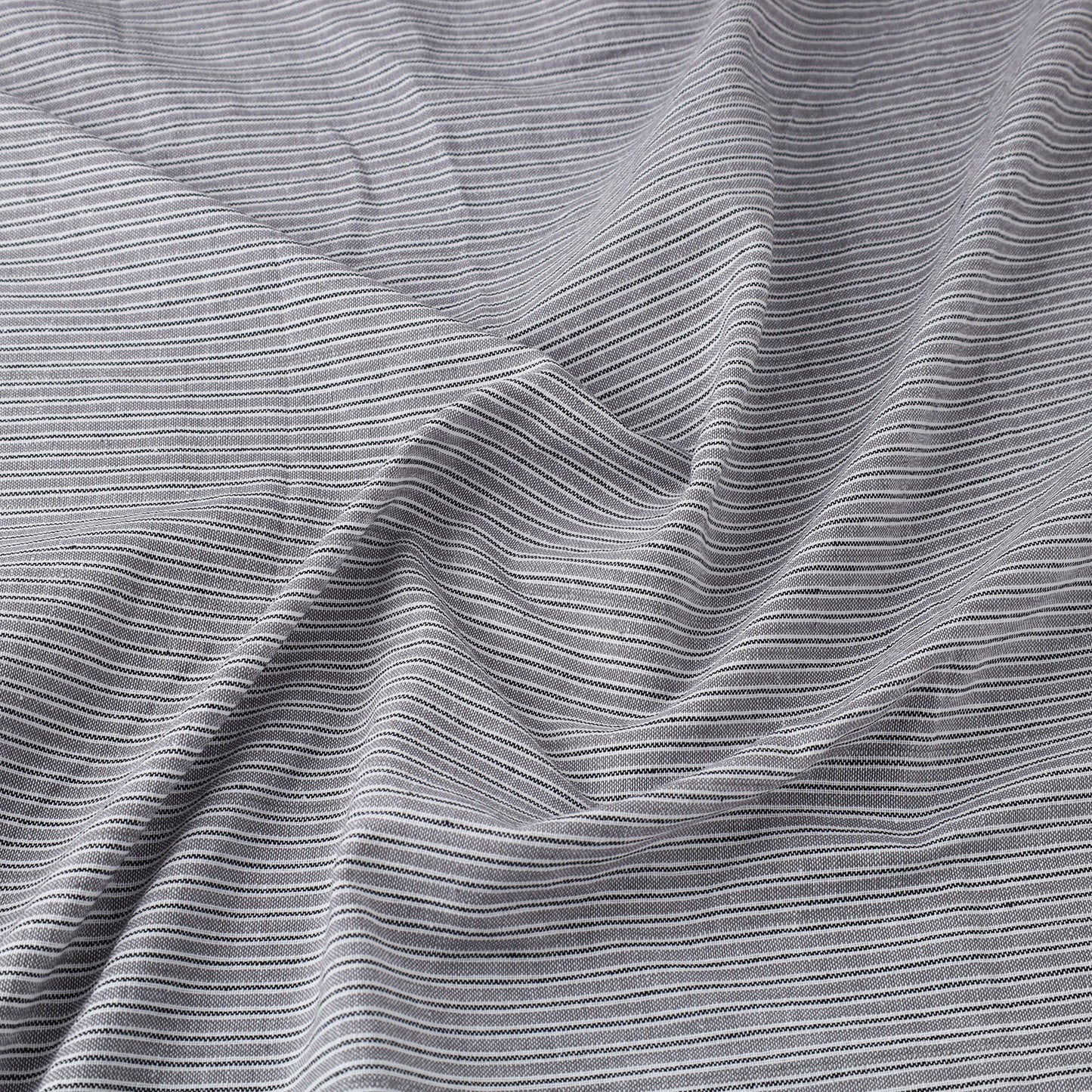  Grey Jhiri Pure Handloom Cotton Fabric