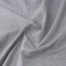 Grey Jhiri Pure Handloom Cotton Fabric