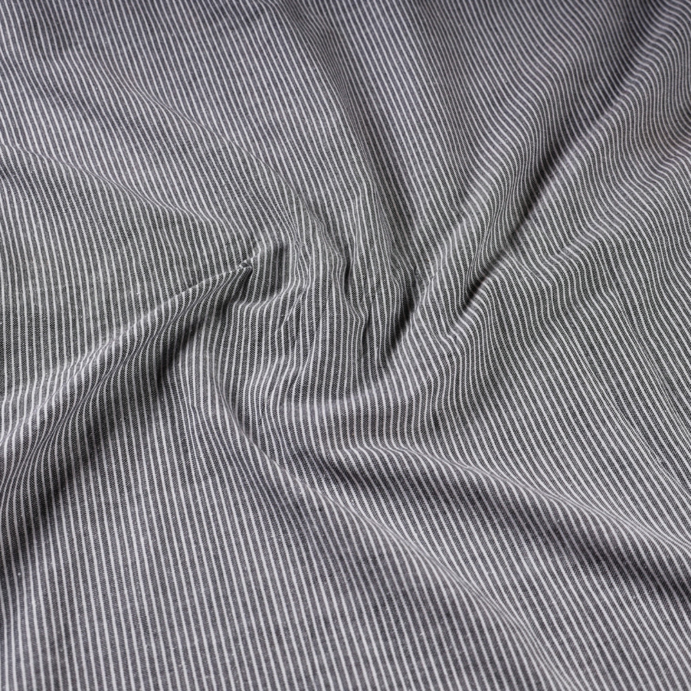 Grey - Jhiri Pure Handloom Cotton Fabric