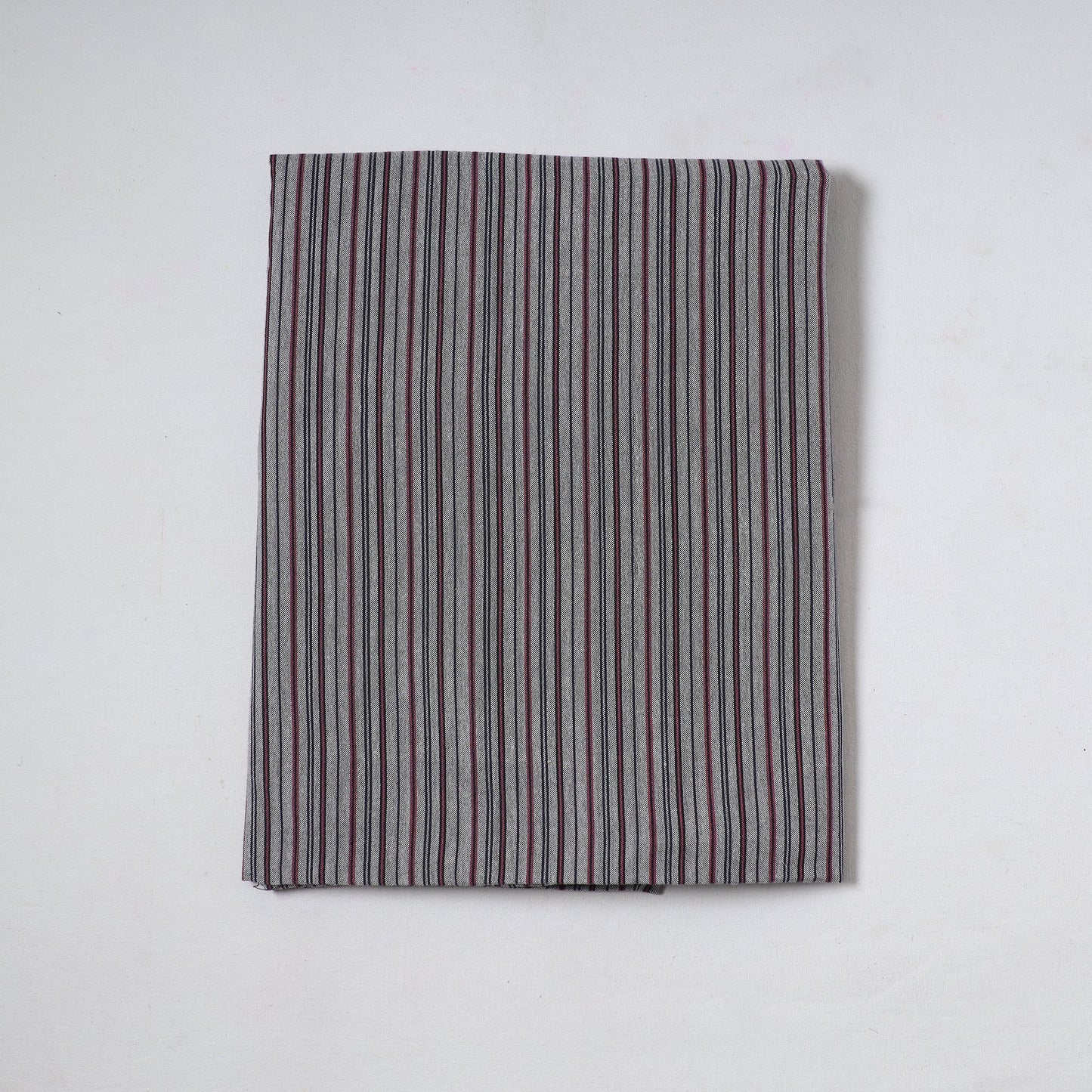 Grey Jhiri Pure Handloom Cotton Precut Fabric