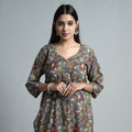  Kalamkari Printed Cotton Kurta For Women
