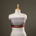 Grey Kanchipuram Cotton Blouse Piece 