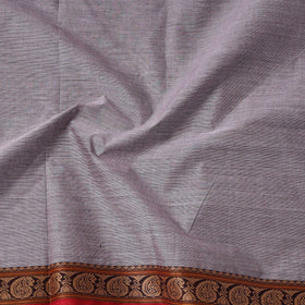 Buy Kanchipuram Cotton Fabric with Thread Zari Border 32 Online at iTokri.com