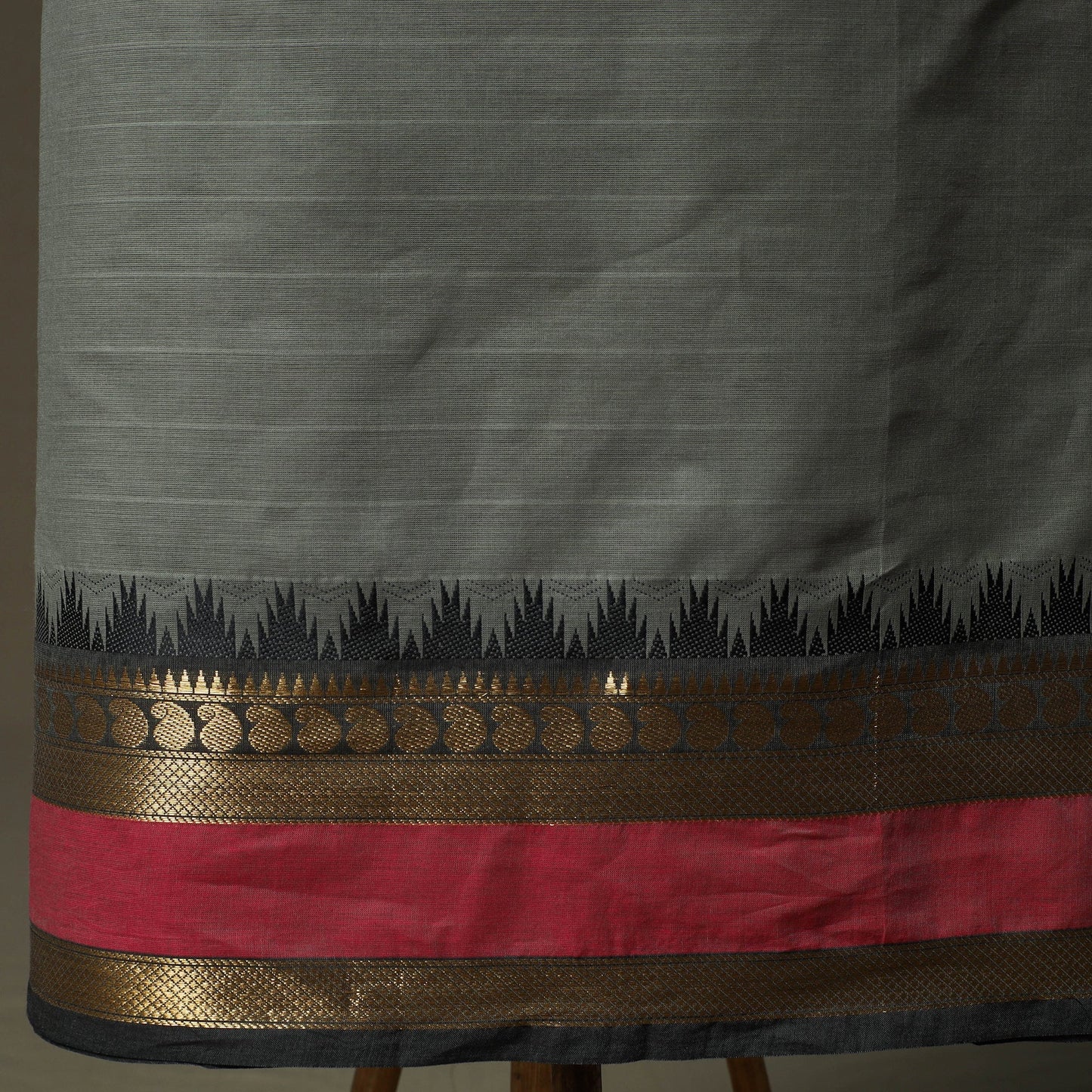 Kandangi chettinad cotton 2pc unstitched dress material 05