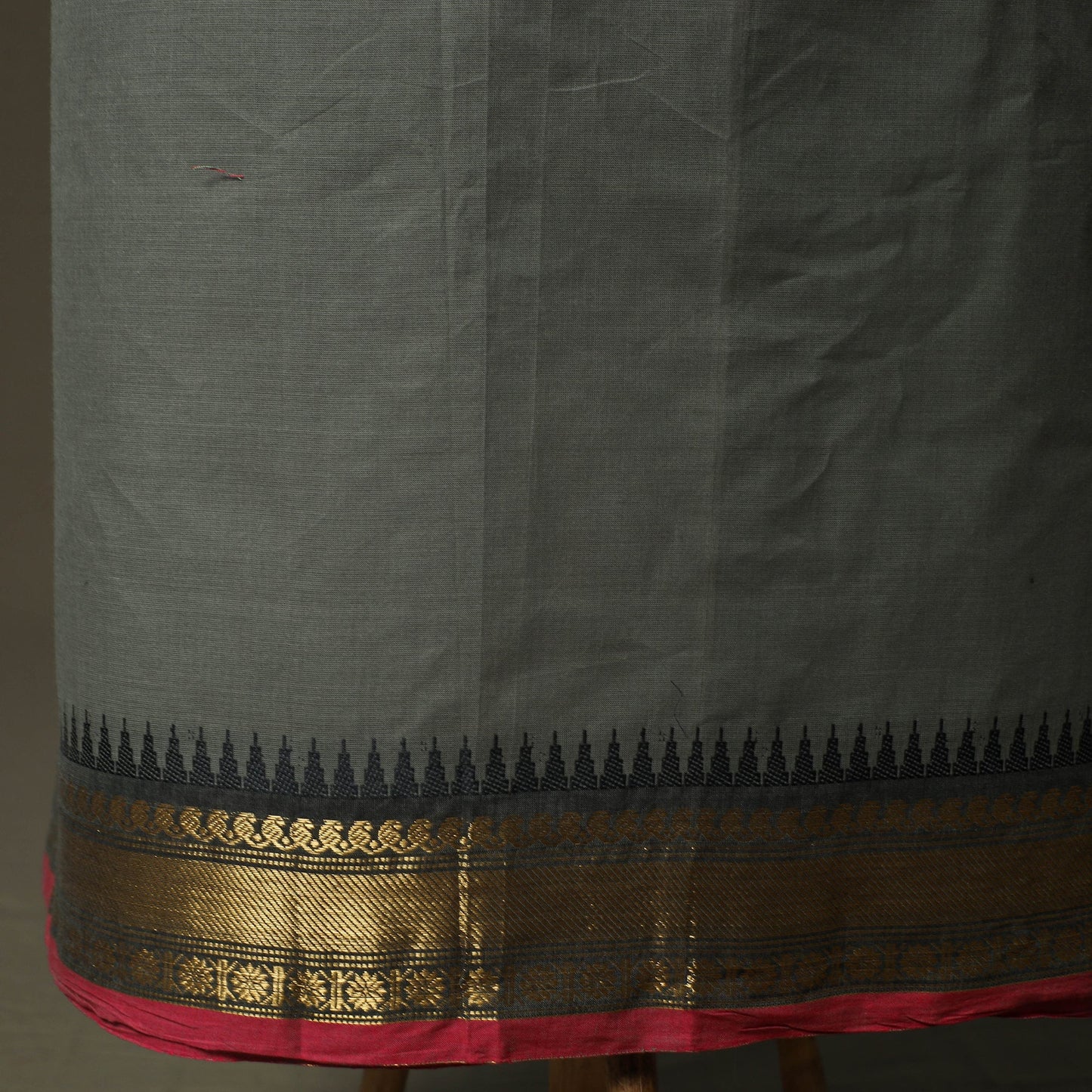 Kandangi chettinad cotton 2pc unstitched dress material 17