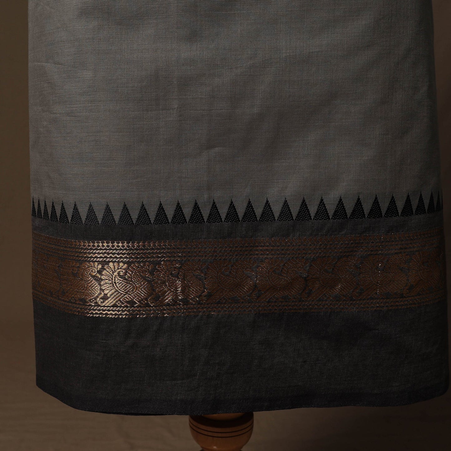 Kandangi chettinad cotton 2pc unstitched dress material 40