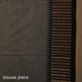 Grey Kandangi Chettinad Cotton Saree with Border