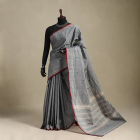 Grey - kandangi thread buti chettinad cotton saree
