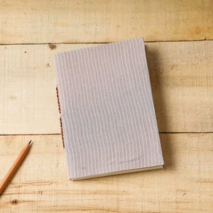     Kantha Stitch Fabric Cover Handmade Paper Notebook (7 x 5 in)   