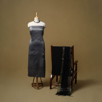 Karnataka khun cotton 3pc unstitched dress material 01