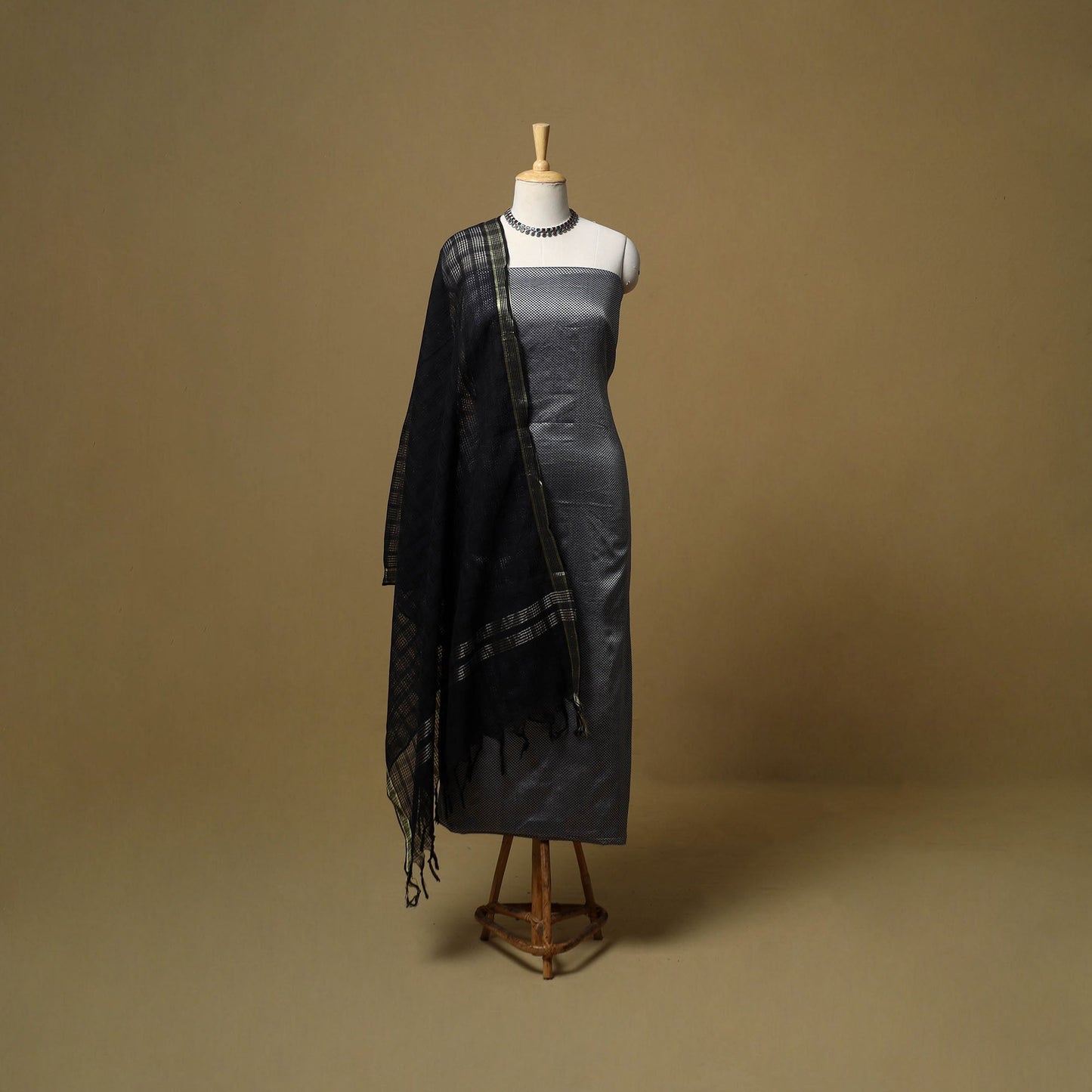 Karnataka khun cotton 3pc unstitched dress material 01