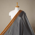 Grey Karnataka Weave Cotton Khun Fabric