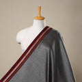 Buy Grey Karnataka Weave Cotton Khun Fabric