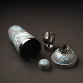  Floral Handpainted Enamelware Stainless Steel Bottle 