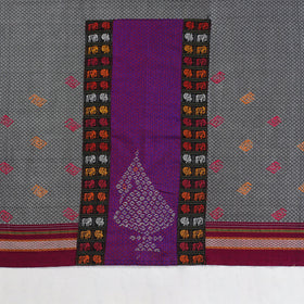 Buy Kasuti Embroidery Unstitched Khun Silk Cotton Blouse Piece 