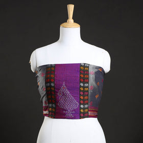 Buy Kasuti Embroidery Unstitched Khun Silk Cotton Blouse Piece 