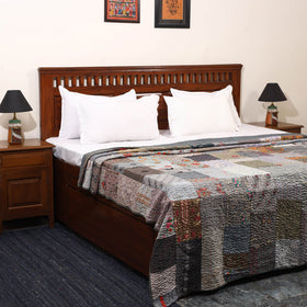 Khambadiya tagai patchwork quilt / gudri / blanket (108 x