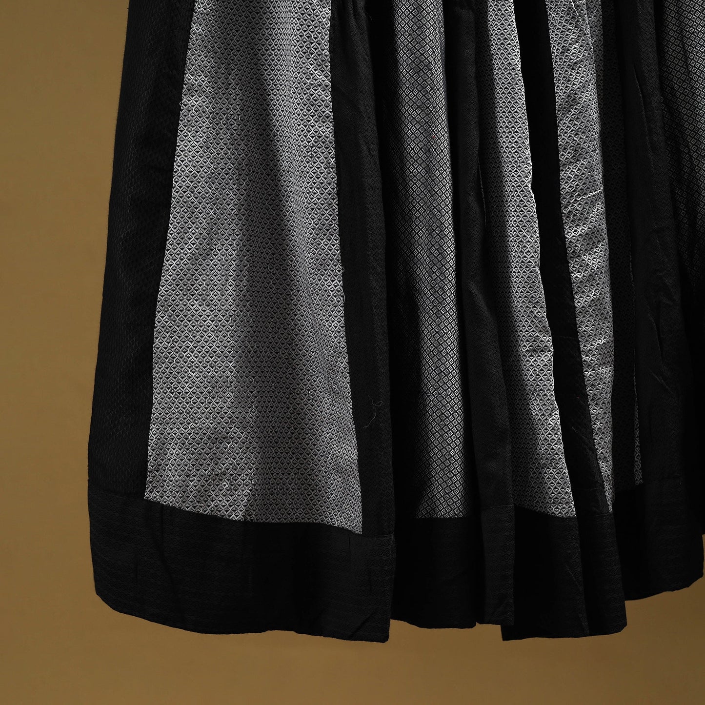 Khun patchwork 24 kali cotton long skirt 33 - handcrafted