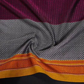 Khun weave cotton blouse piece 09 - handcrafted