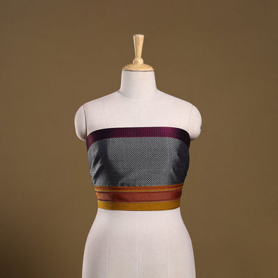 Khun weave cotton blouse piece 09 - handcrafted