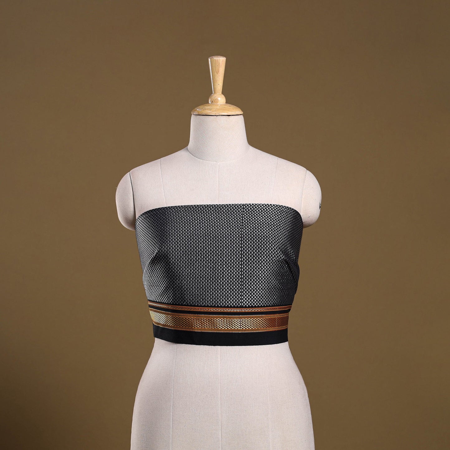 Khun weave cotton blouse piece 10 - handcrafted