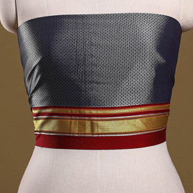 Khun weave cotton blouse piece 31 - handcrafted