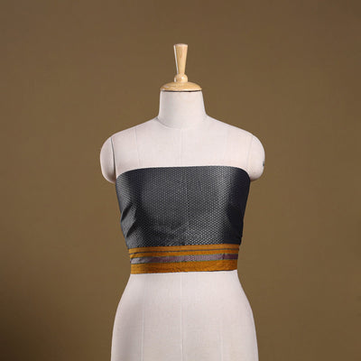 Khun weave cotton blouse piece 43 - handcrafted