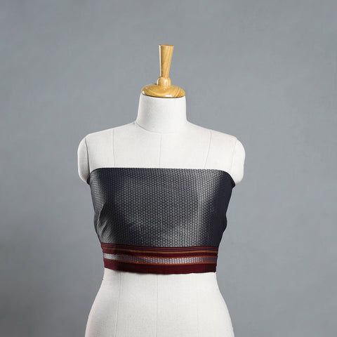 Buy Grey Khun Weave Cotton Blouse Piece Online