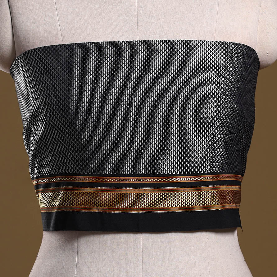 Khun weave cotton blouse piece 71 - handcrafted