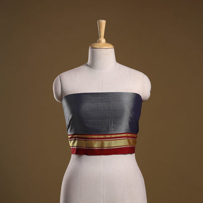 Khun weave cotton blouse piece 74 - handcrafted