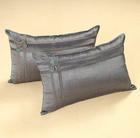  Khun Weave Cotton Pillow Covers (Set of 2) 