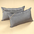Buy Khun Weave Cotton Pillow Covers (Set of 2) Online at iTokri.com