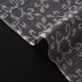 Kota doria cotton hand block batik print fabric 04
