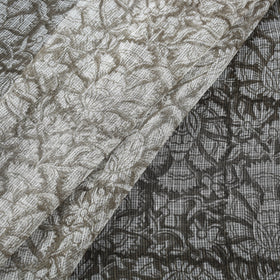 Kota doria cotton hand block sanganeri print fabric 04