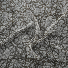 Kota doria cotton hand block sanganeri print fabric 04