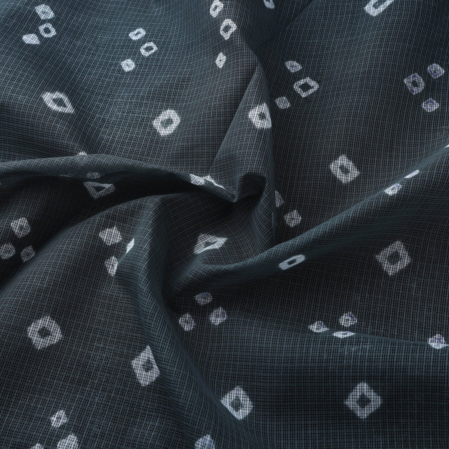 Kota doria cotton tie-dye bandhani fabric 18 - handcrafted