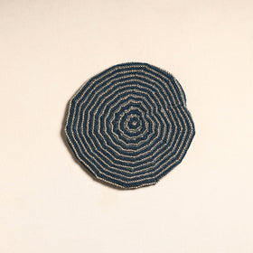 Grey - kumaun hand knitted woollen beret cap 30