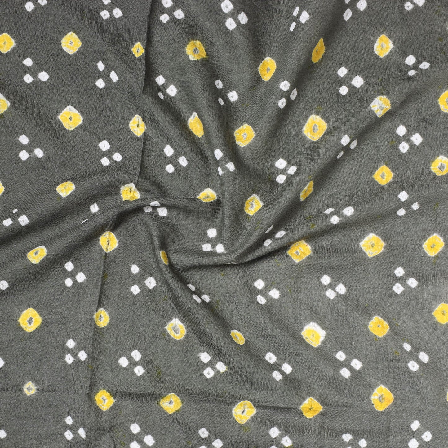  Kutch Bandhani Tie-Dye Satin Cotton Precut Fabric 35 