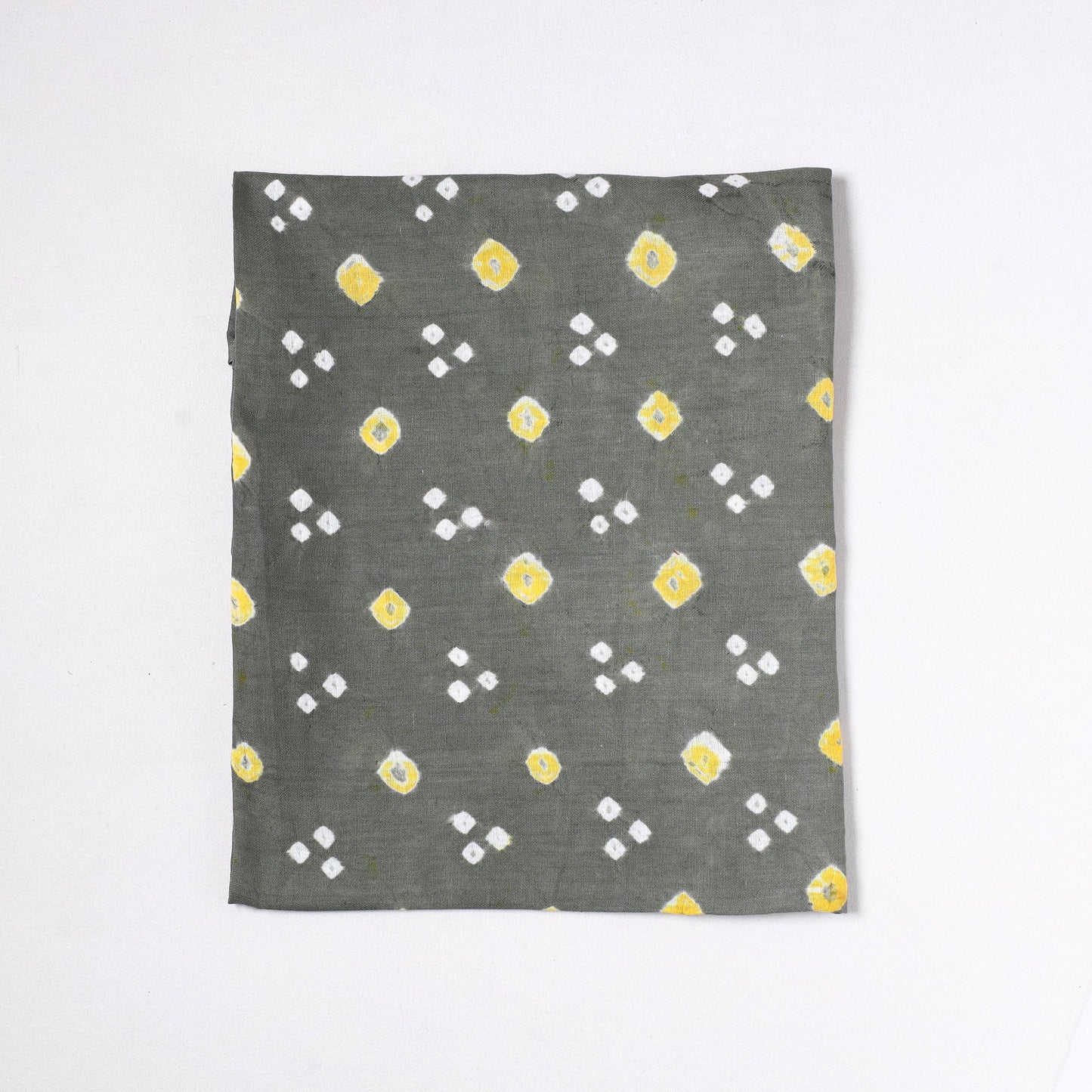  Kutch Bandhani Tie-Dye Satin Cotton Precut Fabric 35 