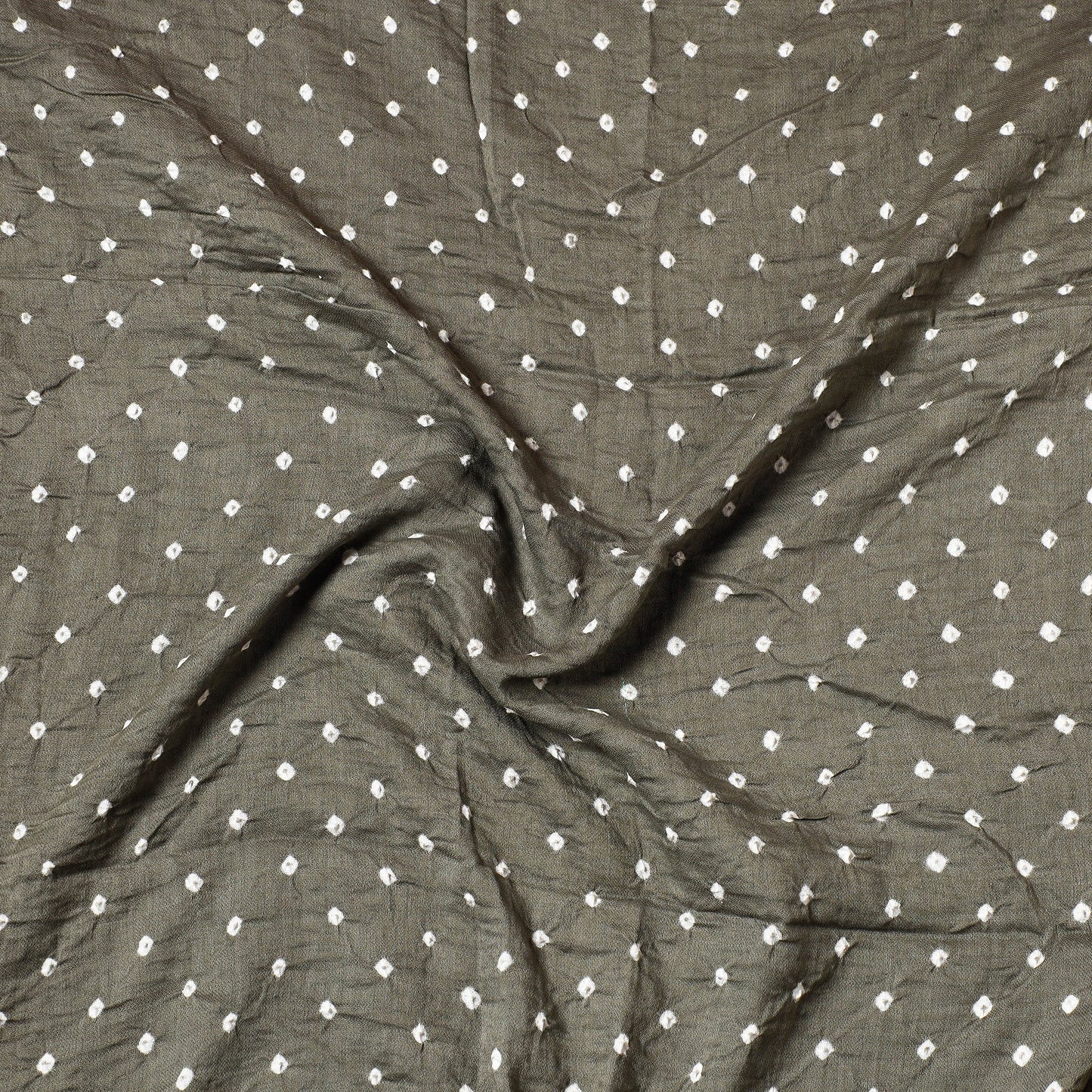  Kutch Bandhani Tie-Dye Satin Cotton Precut Fabric 