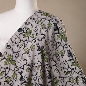 Grey - kutch batik cotton fabric 68 - handcrafted