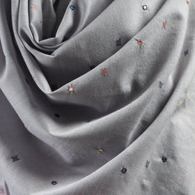 Kutch bhujodi mirror work handwoven merino wool shawl 34