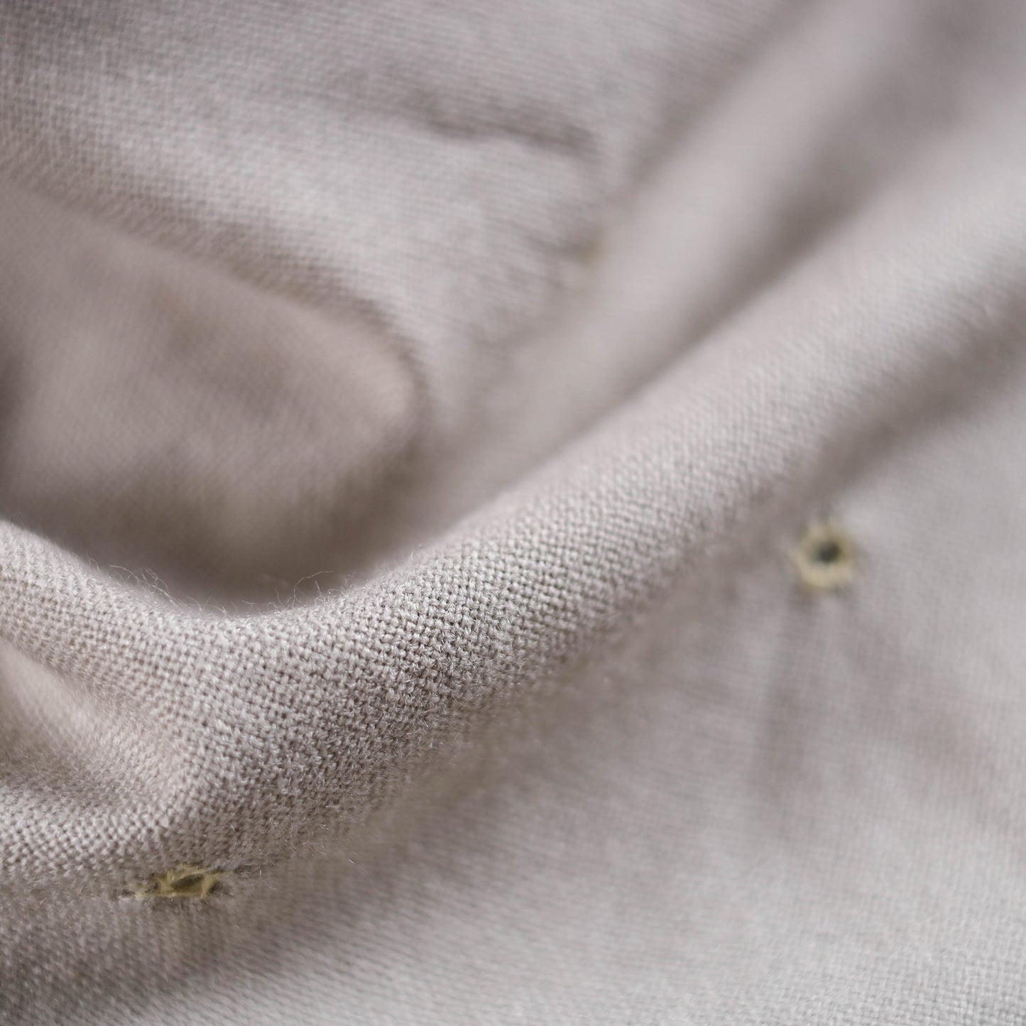 Grey - kutch bhujodi handwoven mirror work acrylic wool