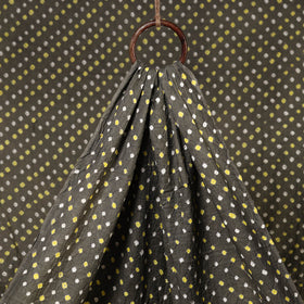  Traditional Grey Bandhani Fabric from Kutch