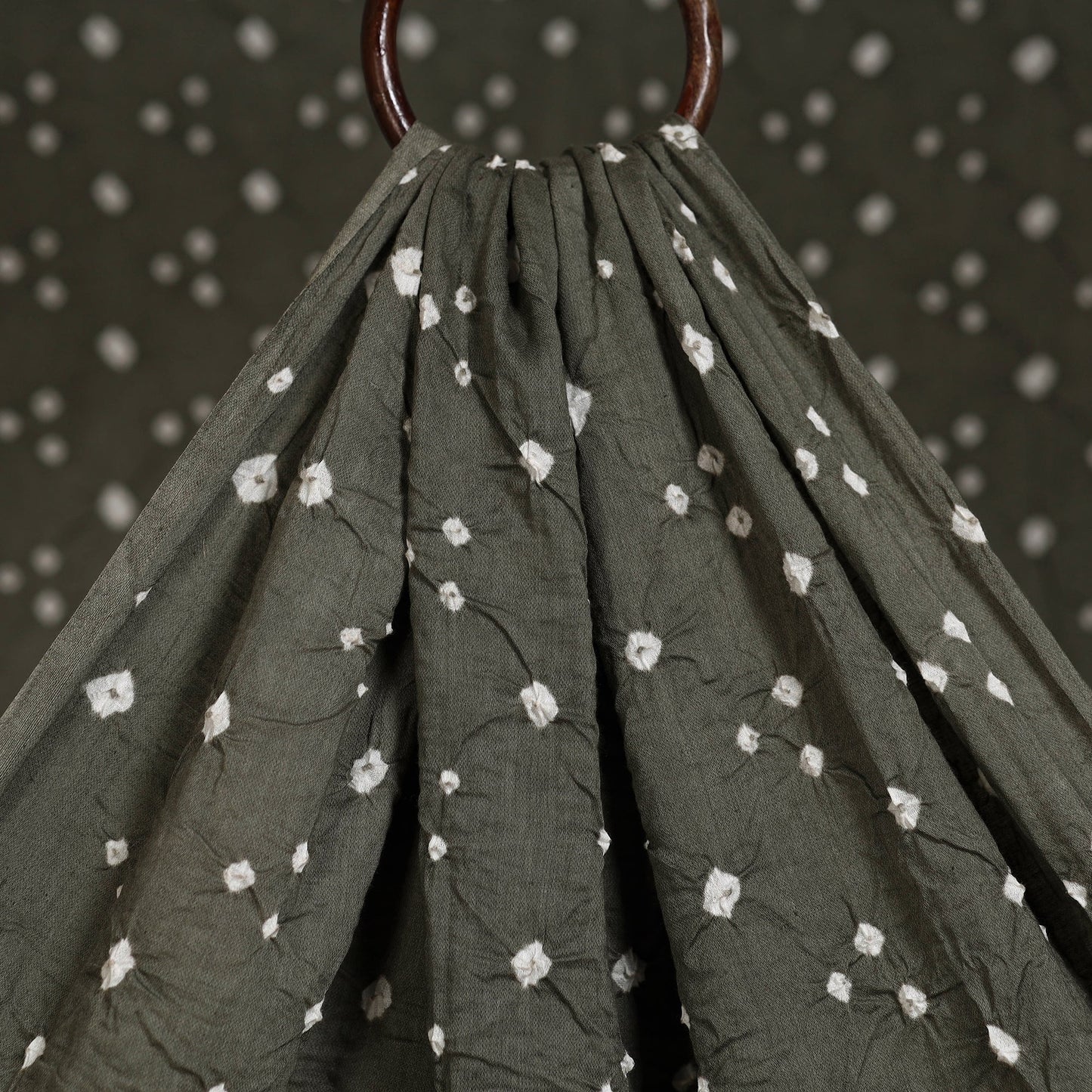 Kutch tie-dye cotton bandhani fabric 34 - handcrafted